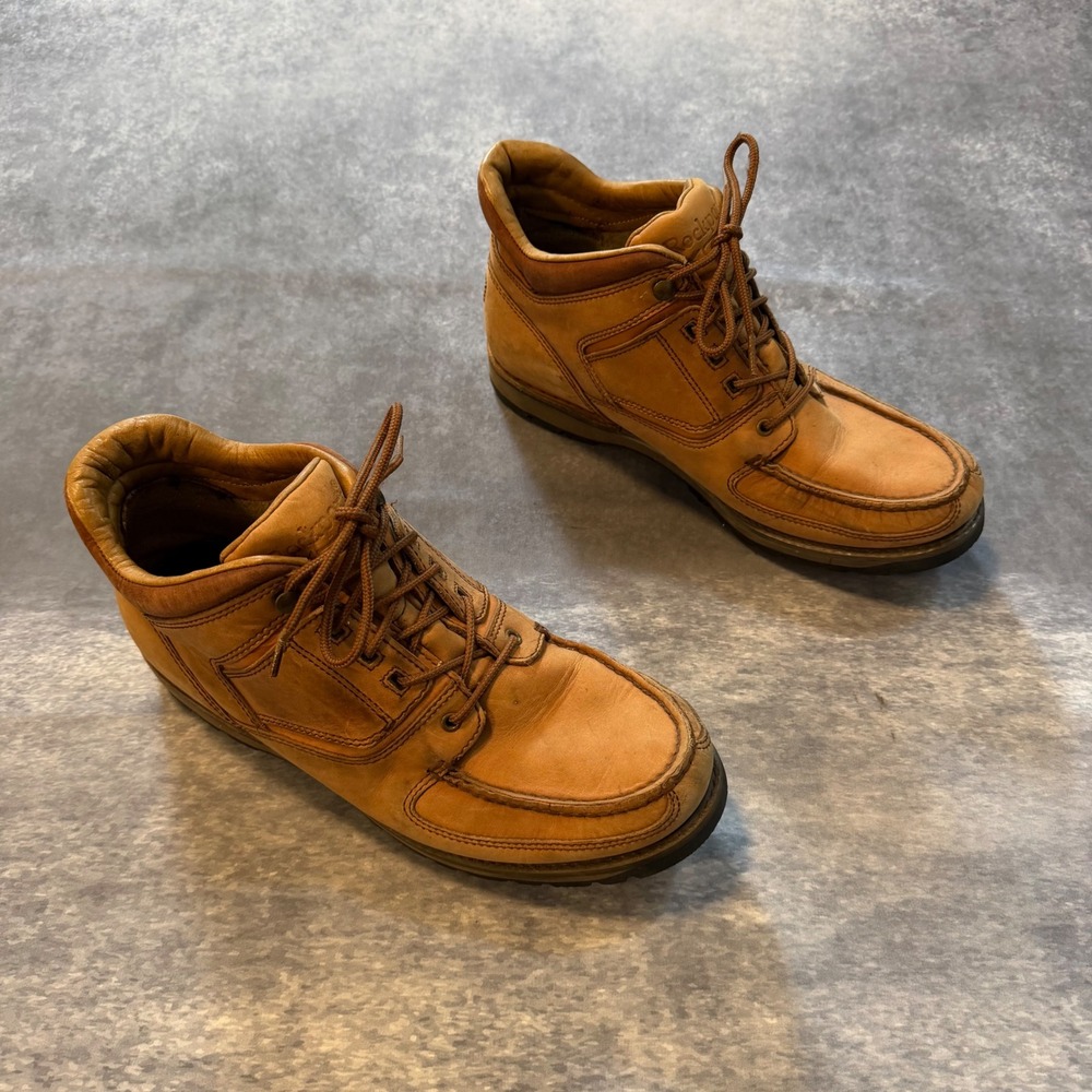 Rockport XCS Mens Boots Size 12 Tan Leather Gore-Tex Waterproof Vibram